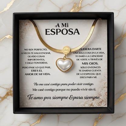 A MI ESPOSA™ - Collar "AMOR INFINITO"