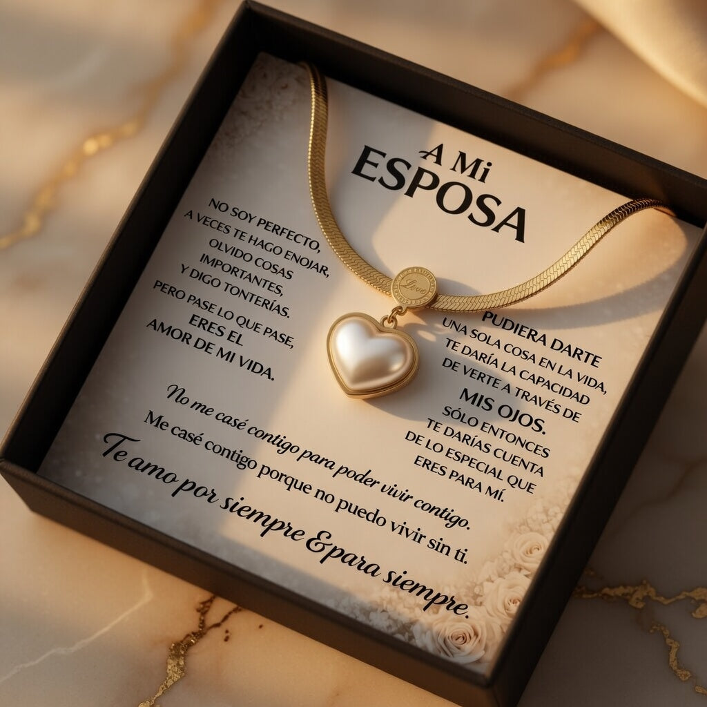 A MI ESPOSA™ - Collar "AMOR INFINITO"