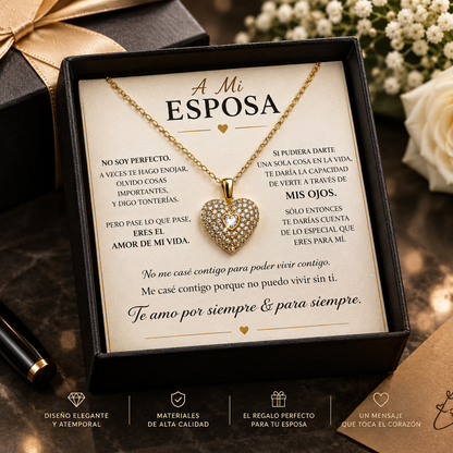 A MI ESPOSA™ - Collar Amor Eterno