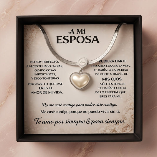 A MI ESPOSA™ - Collar "AMOR INFINITO"