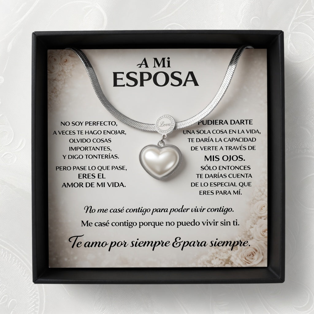A MI ESPOSA™ - Collar "AMOR INFINITO"
