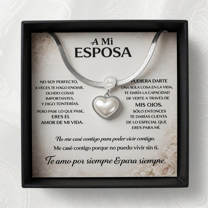 A MI ESPOSA™ - Collar "AMOR INFINITO"