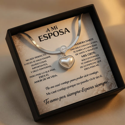 A MI ESPOSA™ - Collar "AMOR INFINITO"