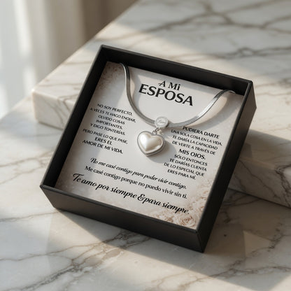 A MI ESPOSA™ - Collar "AMOR INFINITO"