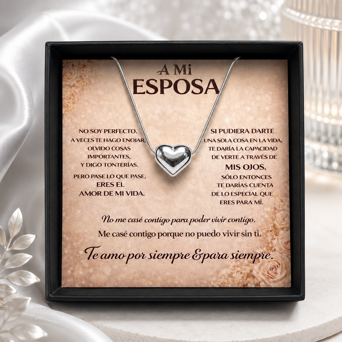 A MI ESPOSA™ - Collar "Amor Infinito"
