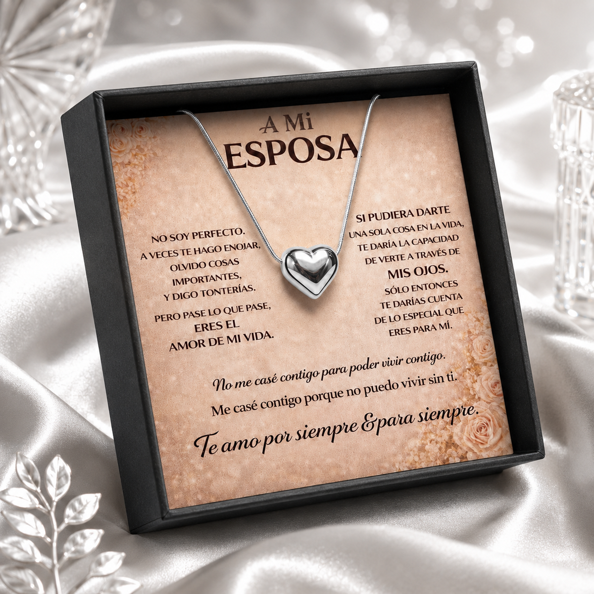 A MI ESPOSA™ - Collar "Amor Infinito"