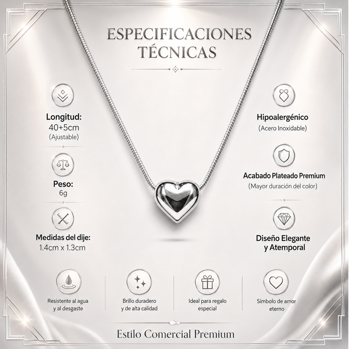 A MI ESPOSA™ - Collar "Amor Infinito"