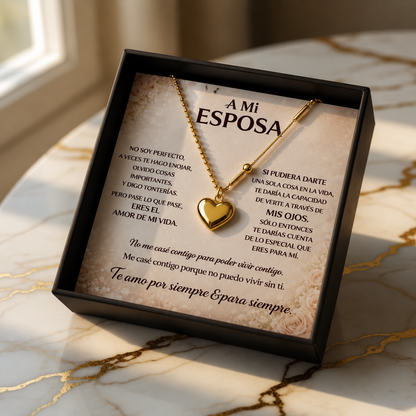 A MI ESPOSA™ - Collar "AMOR INFINITO"