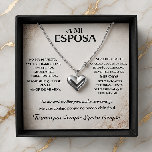 A MI ESPOSA™ - Collar "AMOR INFINITO"