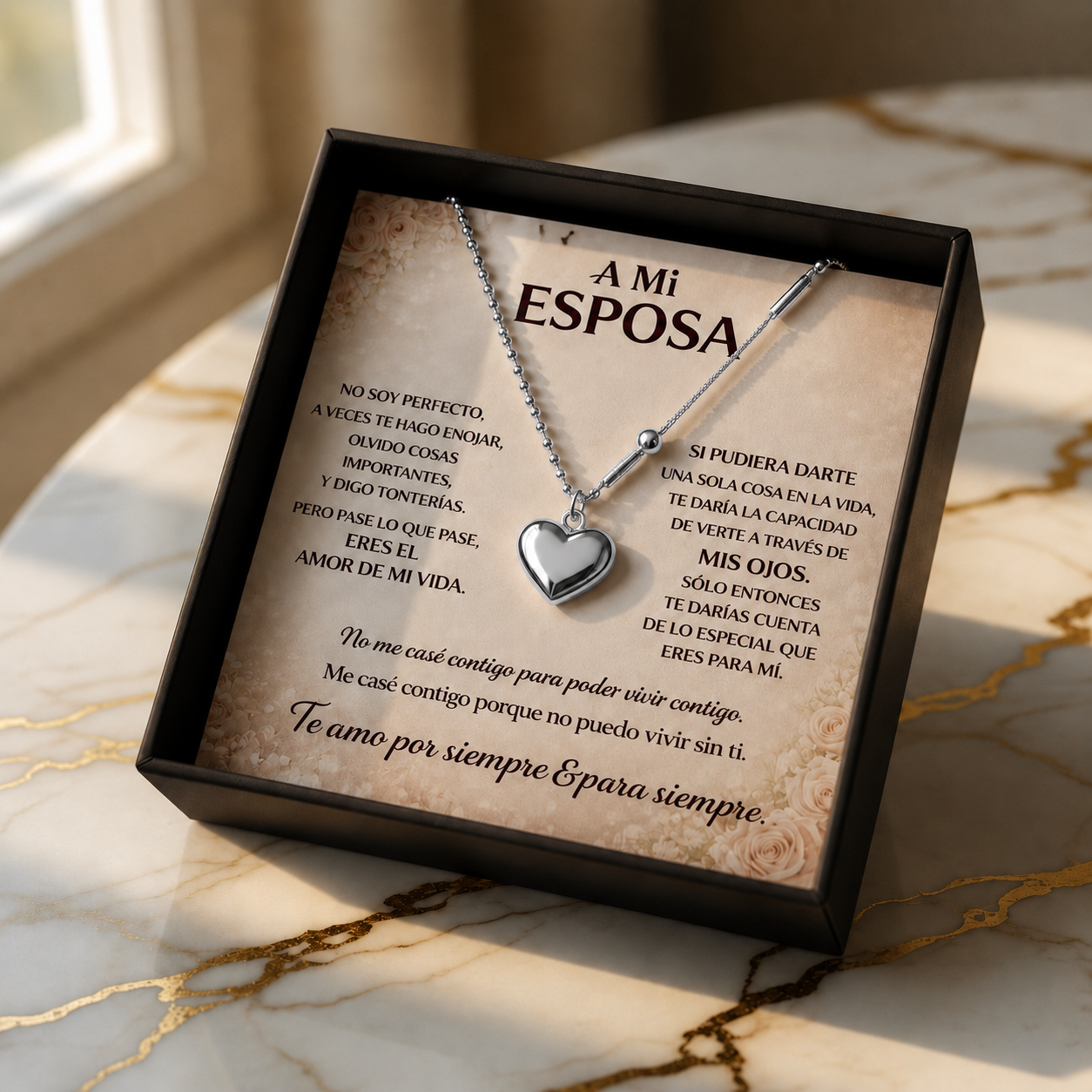 A MI ESPOSA™ - Collar "AMOR INFINITO"
