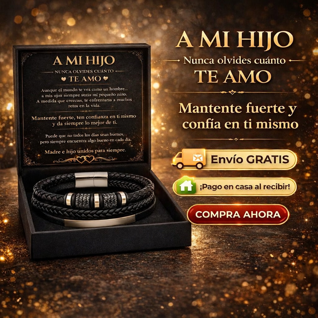 Pulsera Conectados Para Siempre - A Mi Hijo™