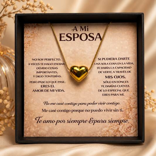 A MI ESPOSA™ - Collar "Amor Eterno"