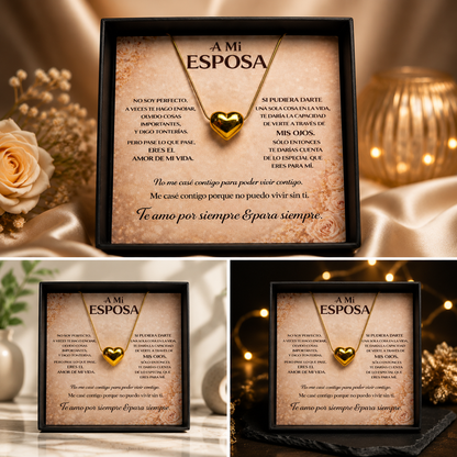 A MI ESPOSA™ - Collar "Amor Eterno"