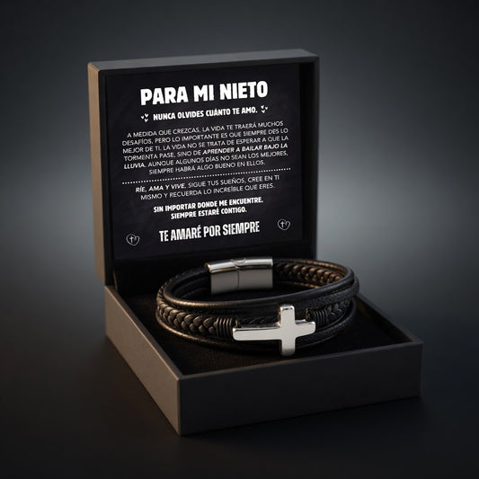 Pulsera de Fe "Guardian Eterno" - A Mi Nieto™